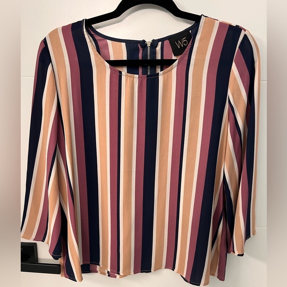 Anthropologie W5 Concepts Striped Blouse
